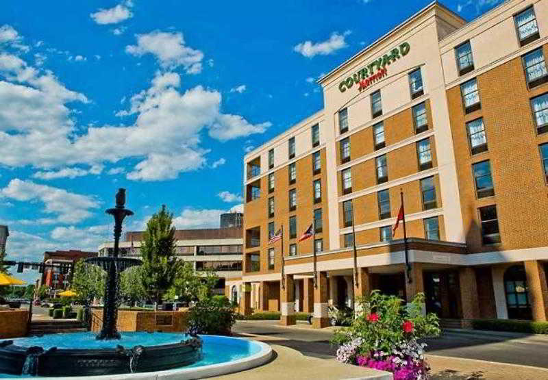 Hotel Courtyard By Marriott Springfield Downtown Exterior foto
